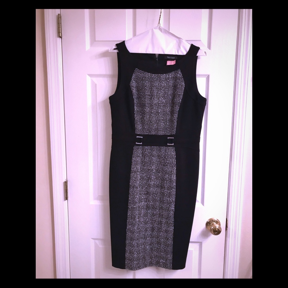 Sleek and Stylish WHBM Black Dress!
